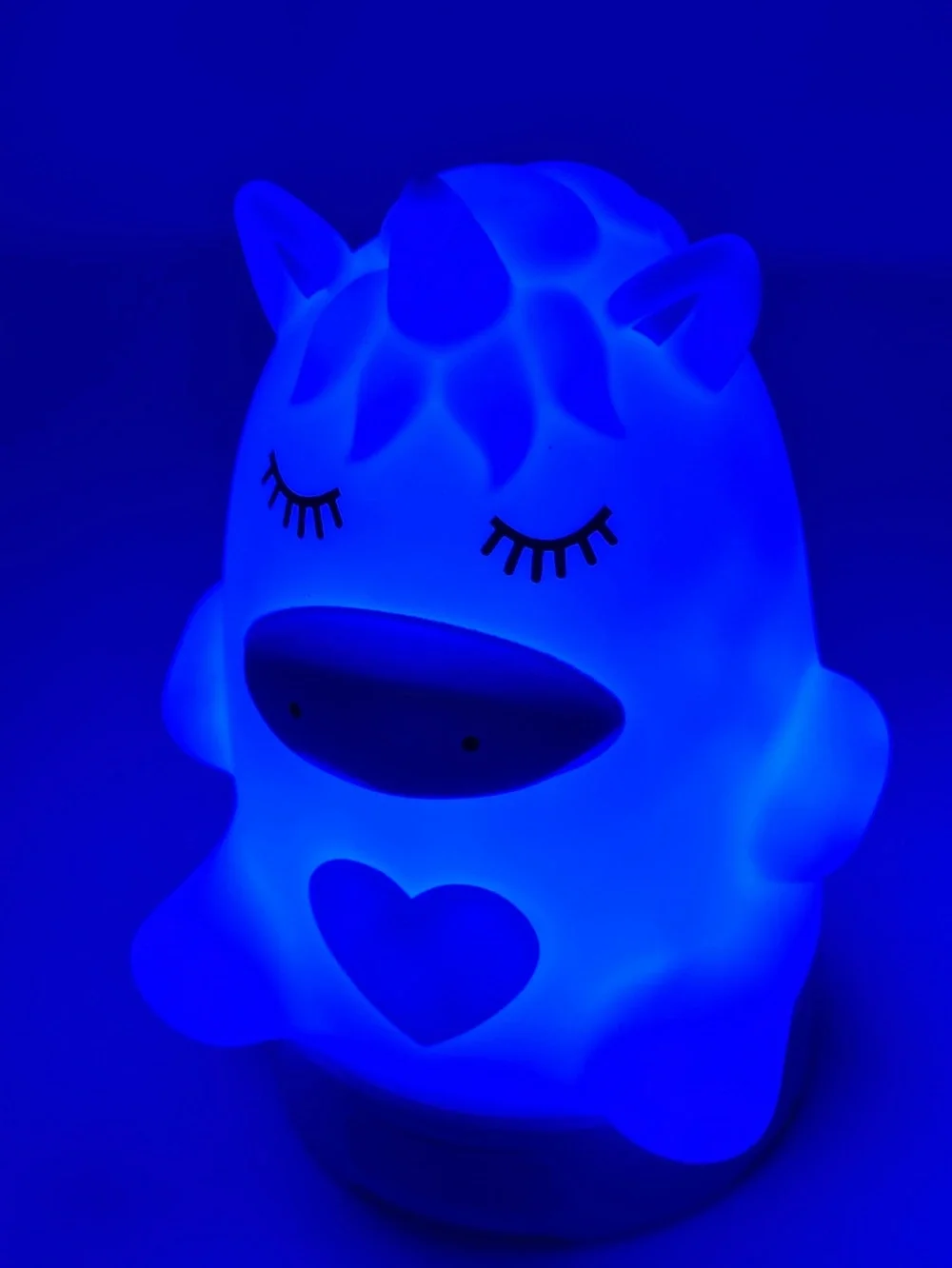 Kids Night Light & camping lantern unicorn with 6 light colors & handle